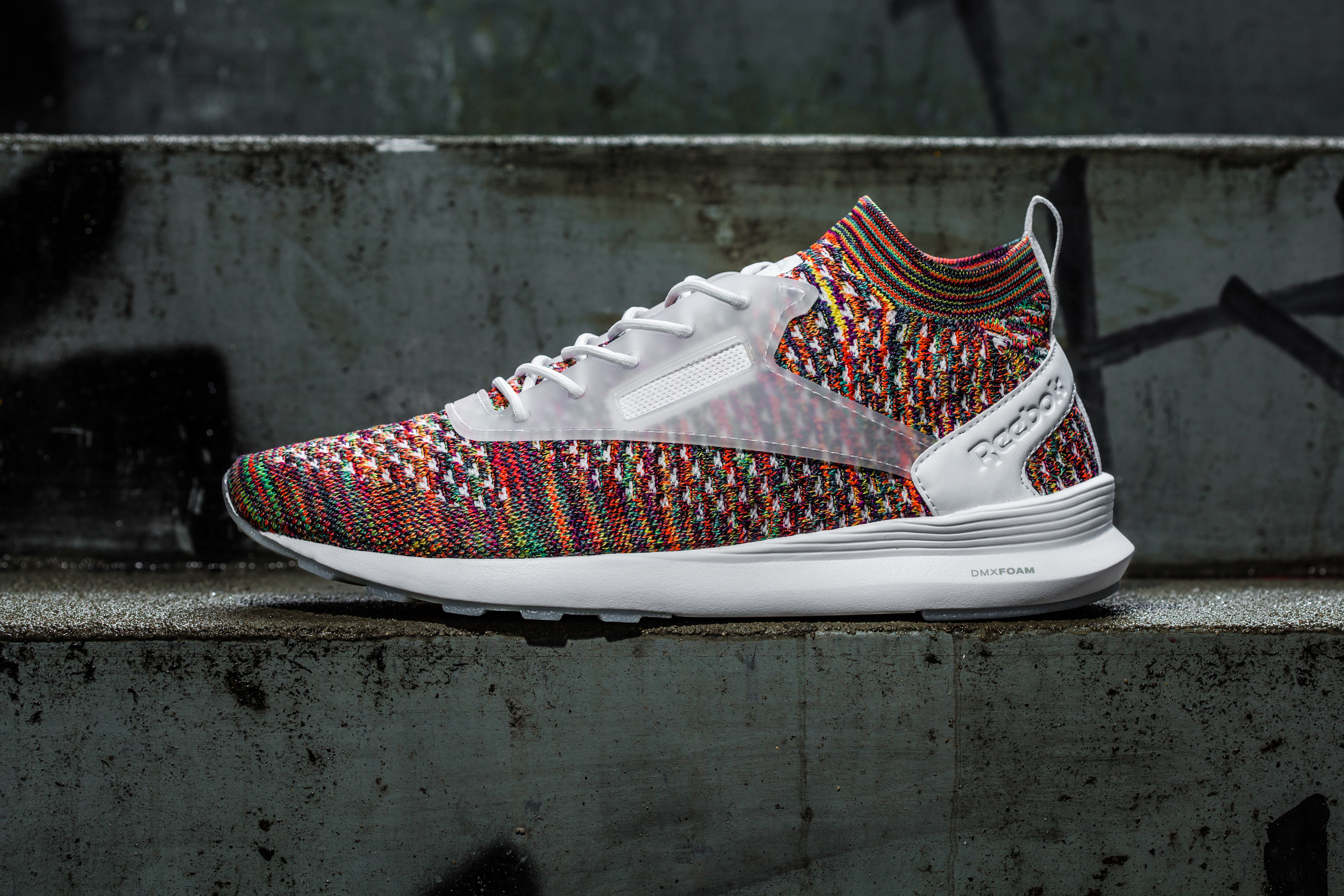 reebok zoku multicolor white