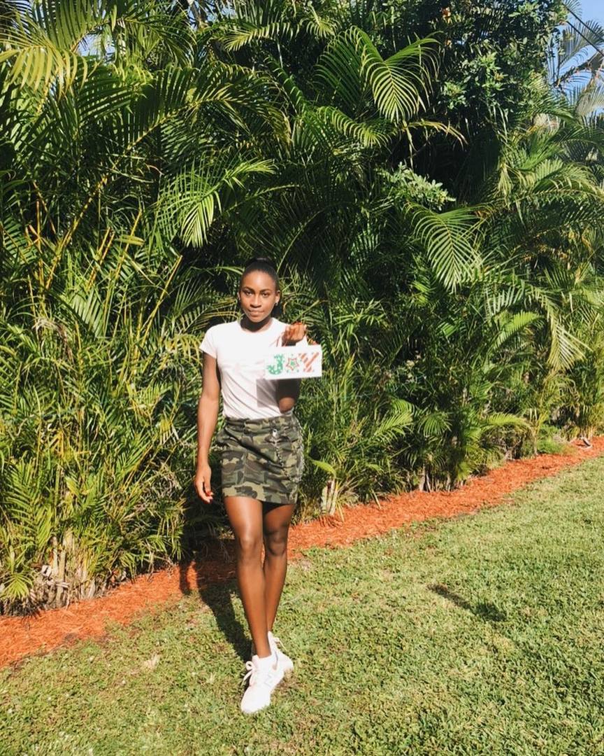 кори гауф. кори гауфф с родителями. корри гауф. гауф лихтенштейн. кори гауф.