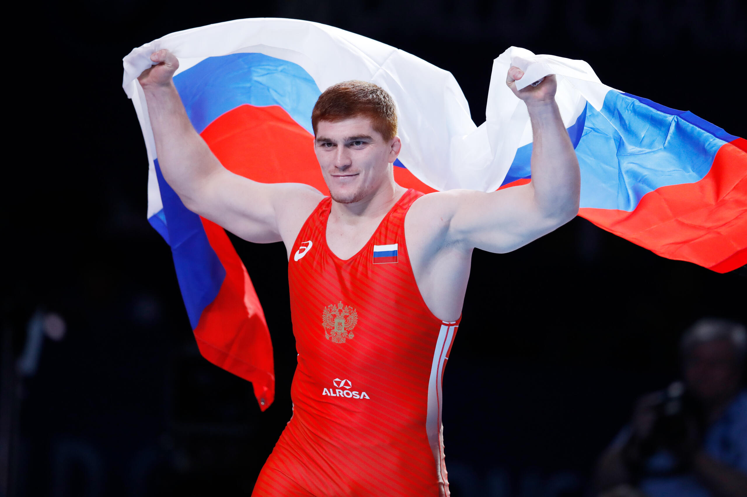 Российский спортсмен олимпийский чемпион. Муса Гиланиевич Евлоев. Муса Евлоев Россия Токио. Муса Евлоев греко-Римская борьба.