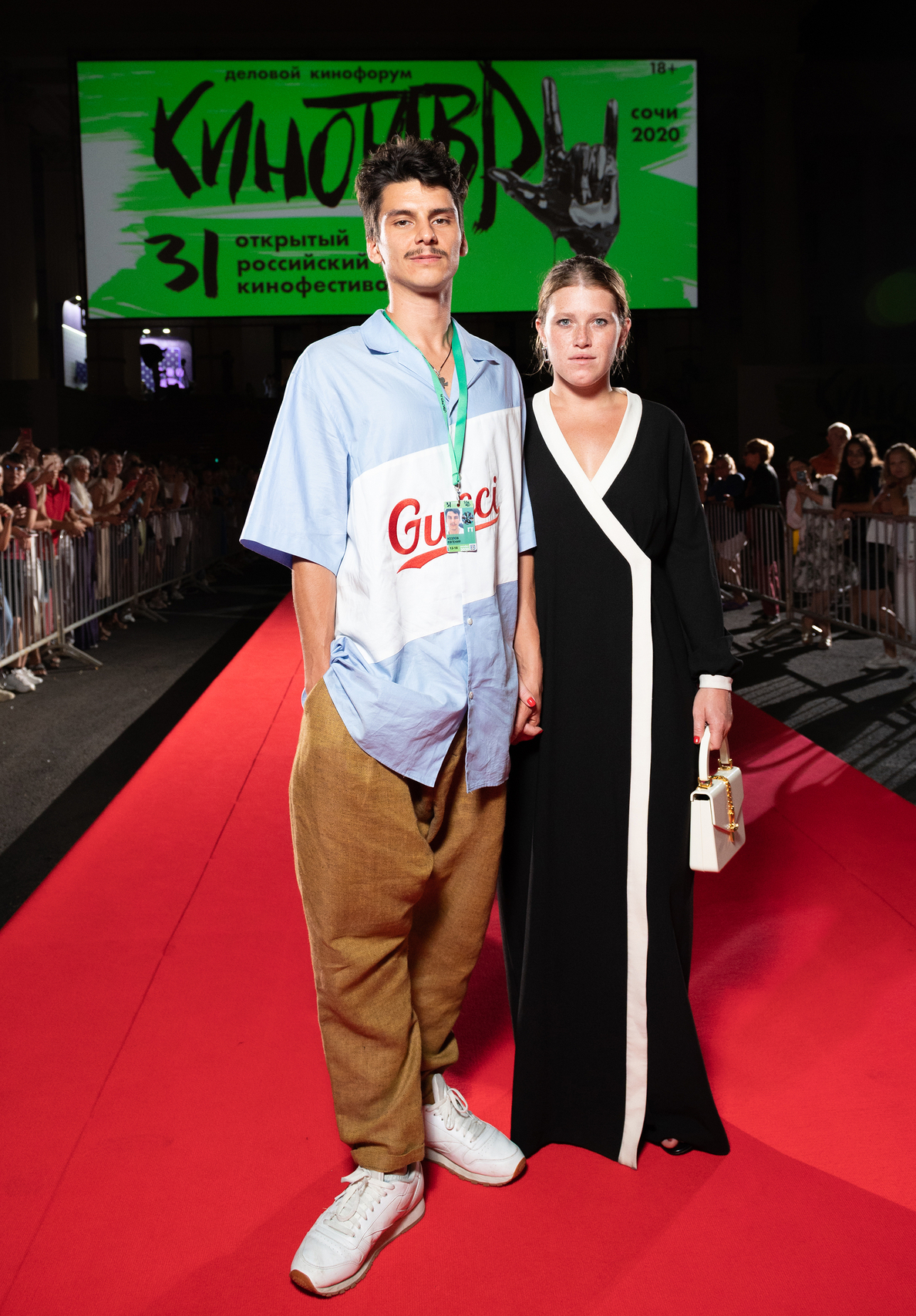 Евгений Козлов и Варвара Шмыкова