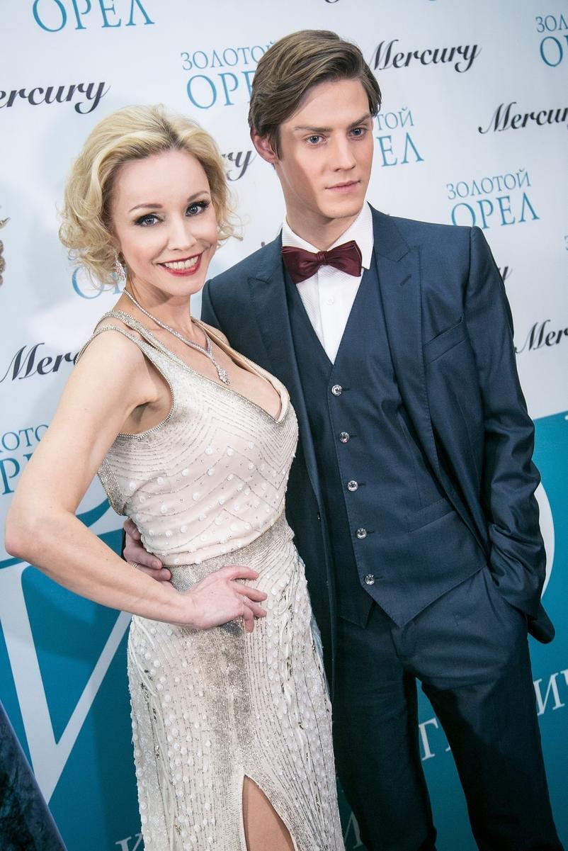 Марина Зудина с сыном