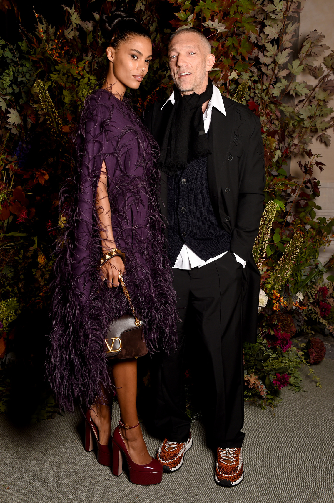 Тина Кунаки и Венсан Кассель