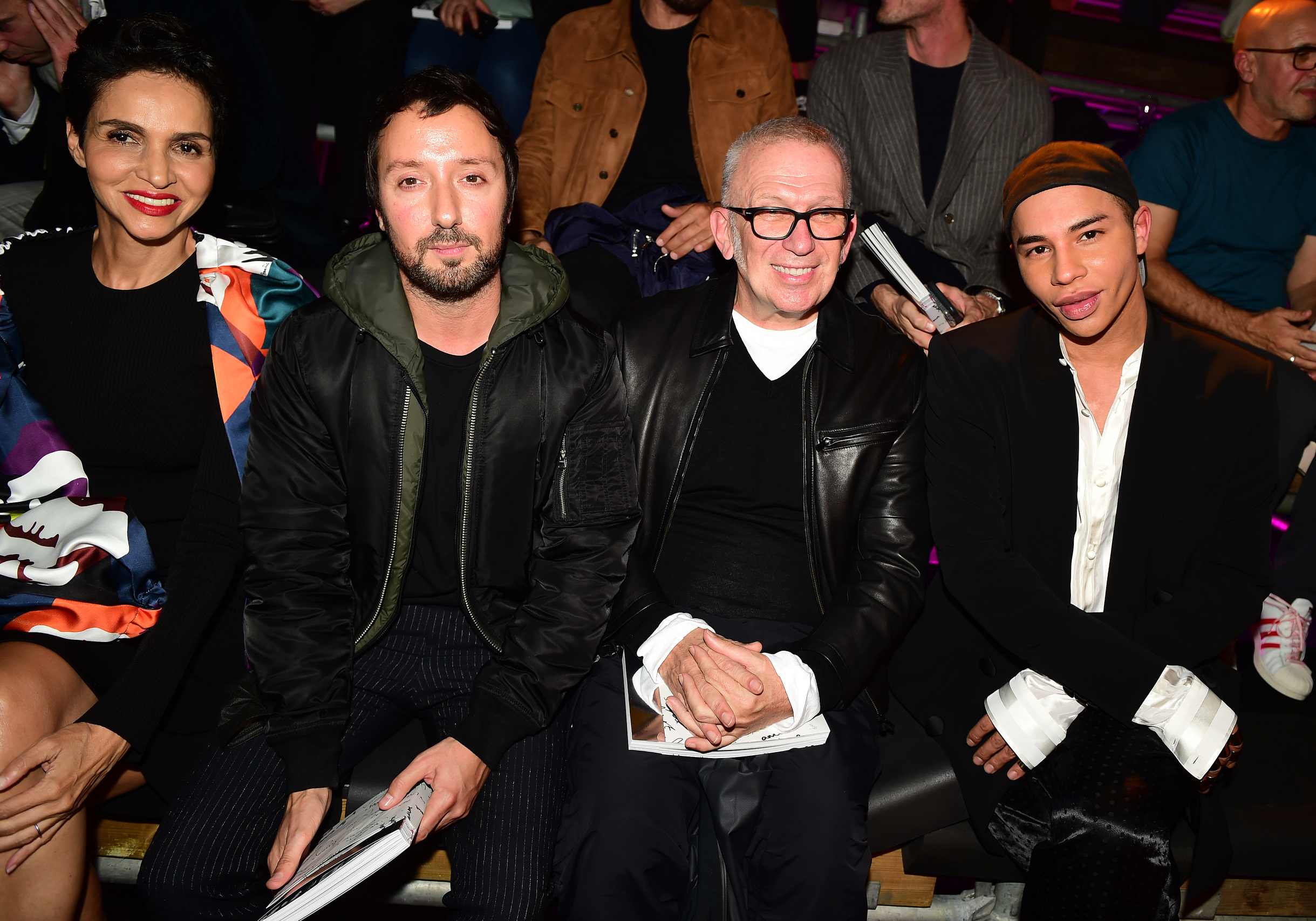 Фарида Кхелфа, Энтони Ваккарелло, Жан-Поль Готье, Оливье Рустен