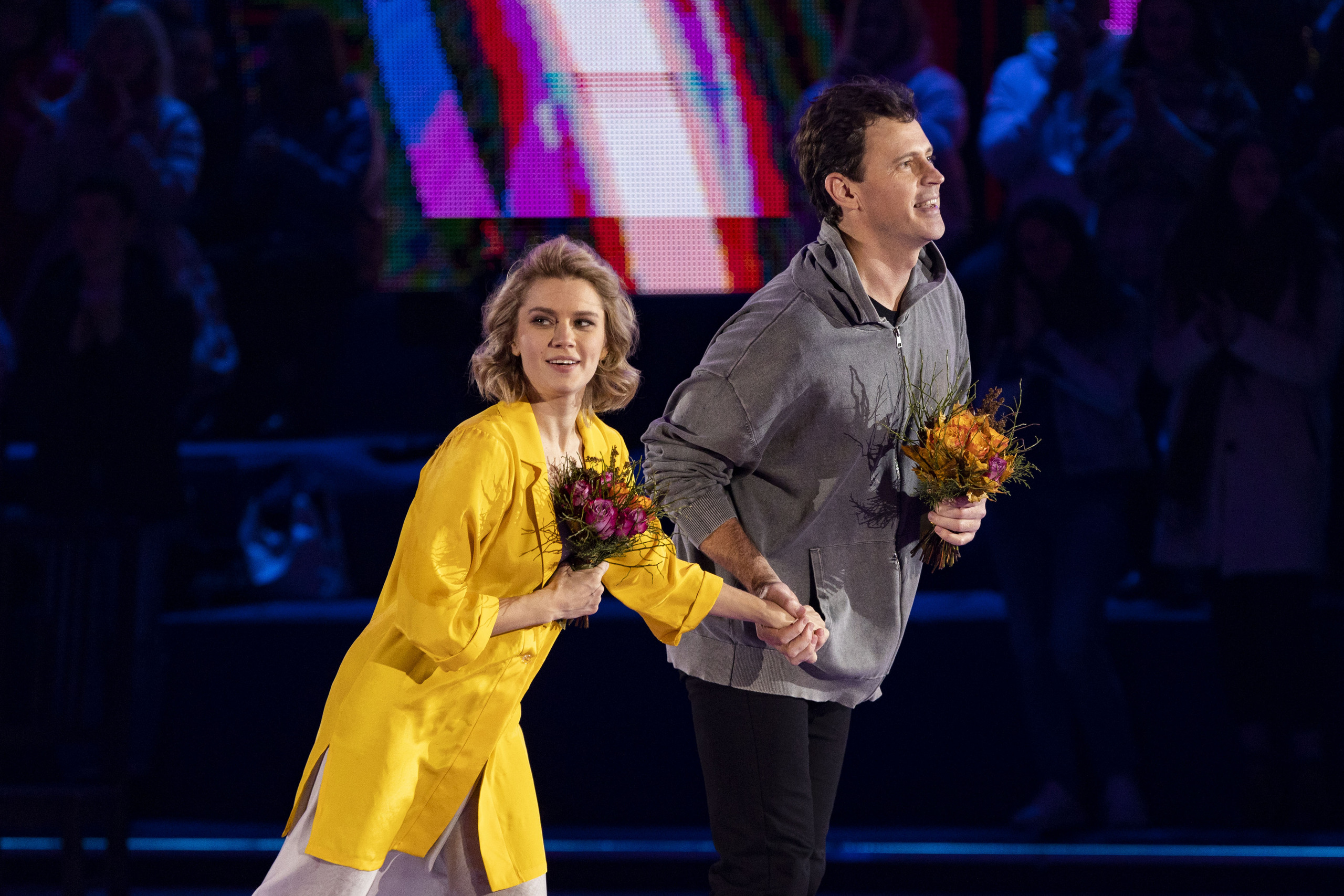 Дарья Мельникова и Максим Маринин