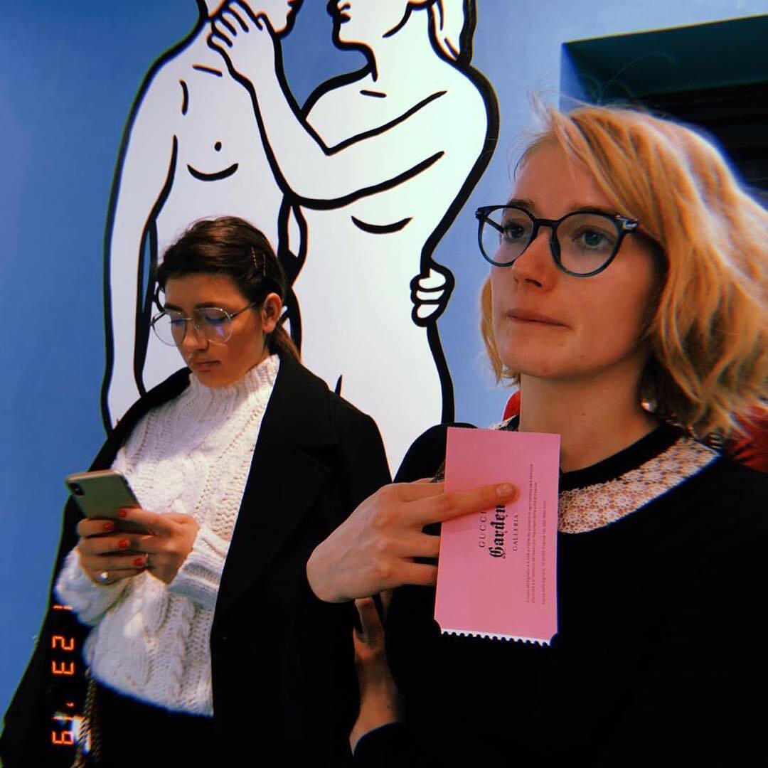 Виктория Алашеева с подругой, 2019