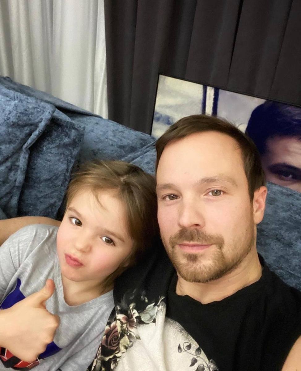 Алексей Чадов с сыном Федором
