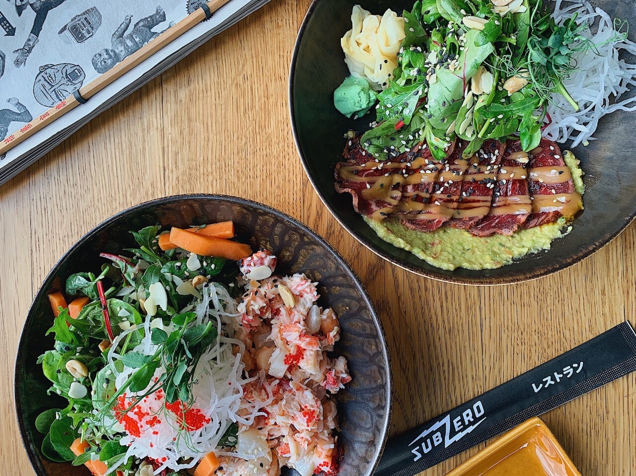 Доставка от ресторана Subzero Moscow