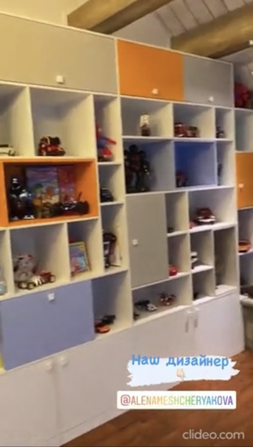 Интерьер детской комнаты сына Натальи Подольской