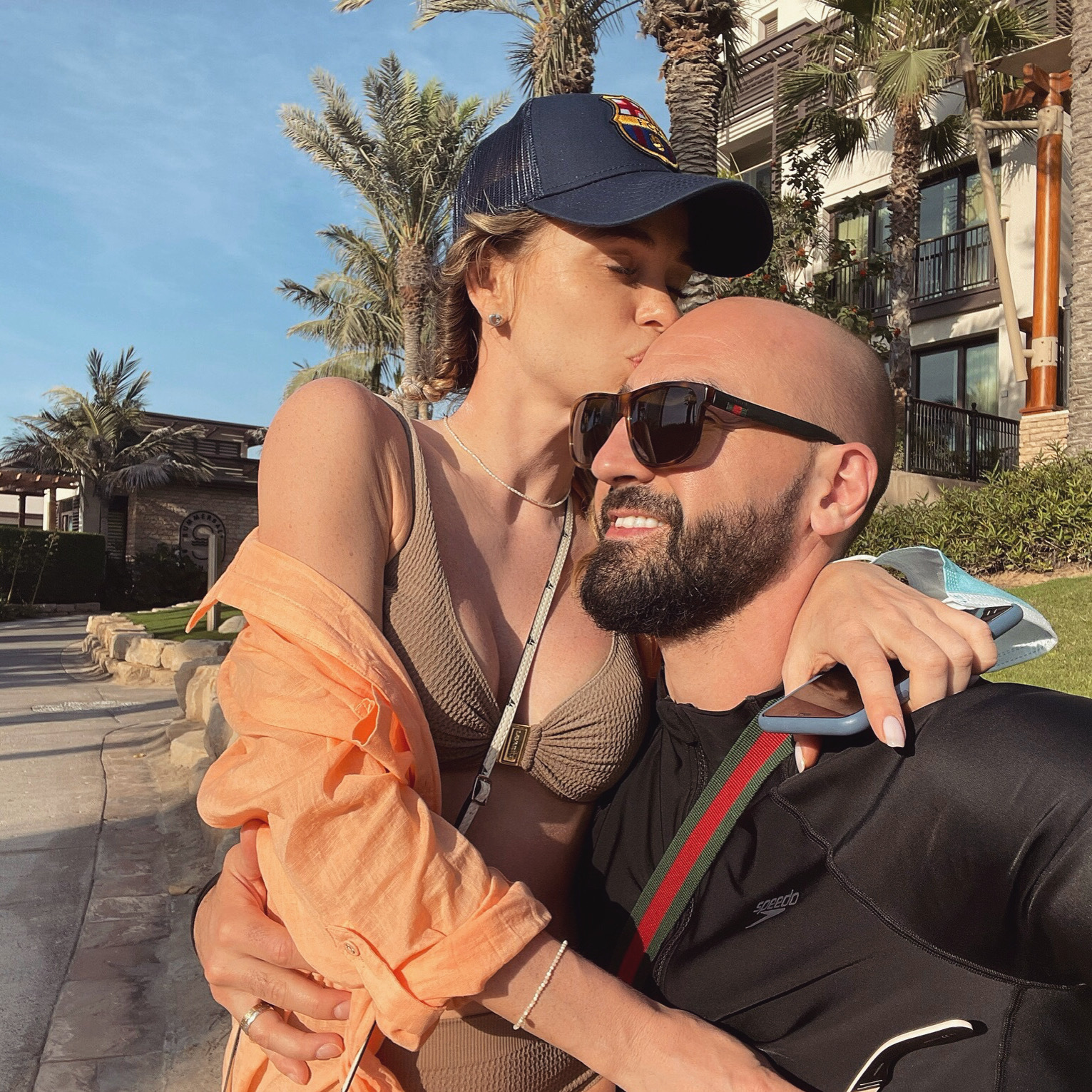 Супруги Анна Хилькевич и Артур Волков