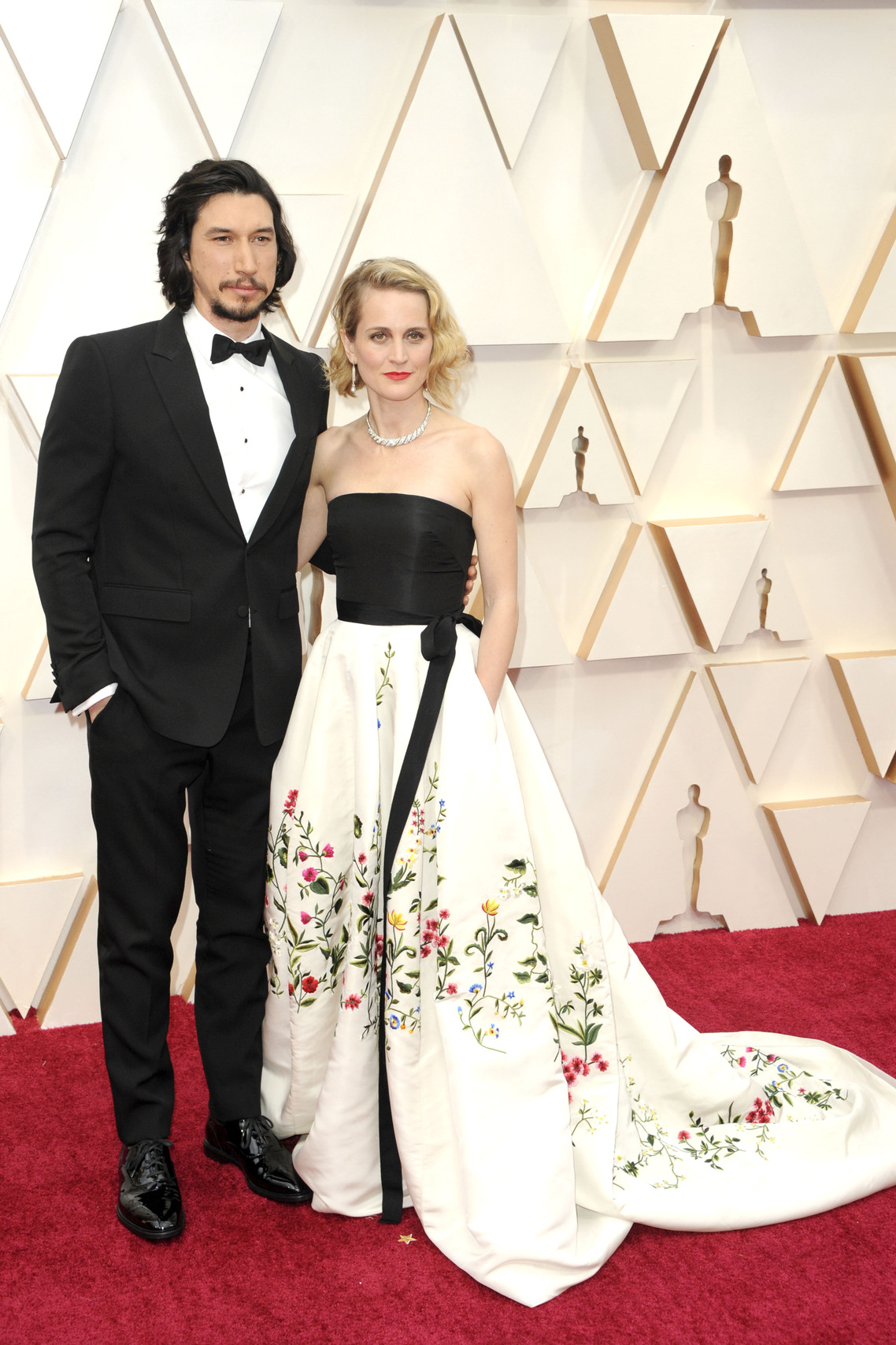 Адам Драйвер с супругой Джоан