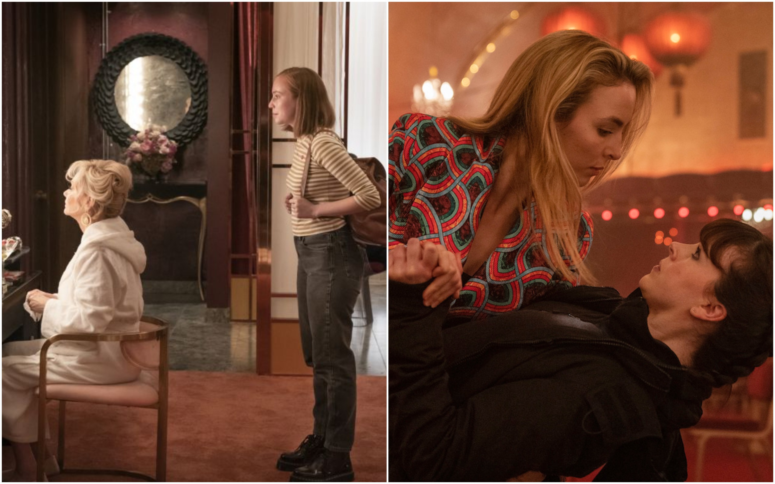 Кадры из сериалов «Хитрости» и «Убивая Еву»