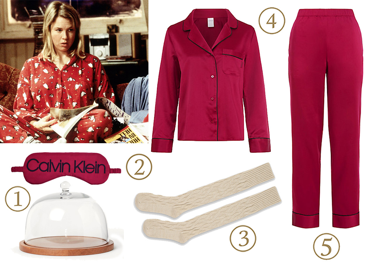 1. Стеклянный купол на подносе H&M Home, 1799 руб. 2, 4, 5. Подарочный набор для сна Calvin Klein, 9300 руб. 3. Гольфы Hunkemöller, цена по запросу.