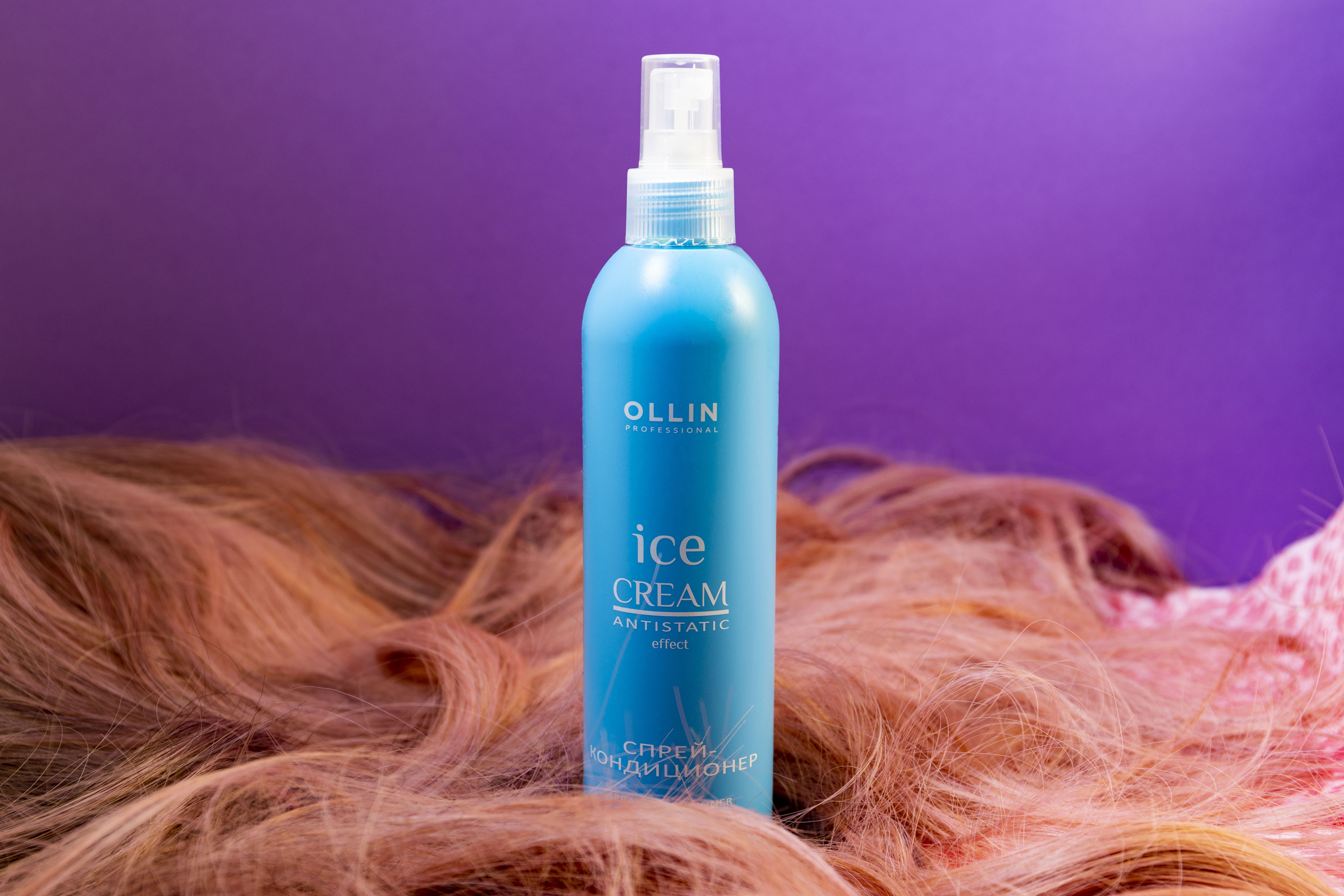 Спрей-кондиционер для волос Ice Cream, Ollin Professional, 431 руб.