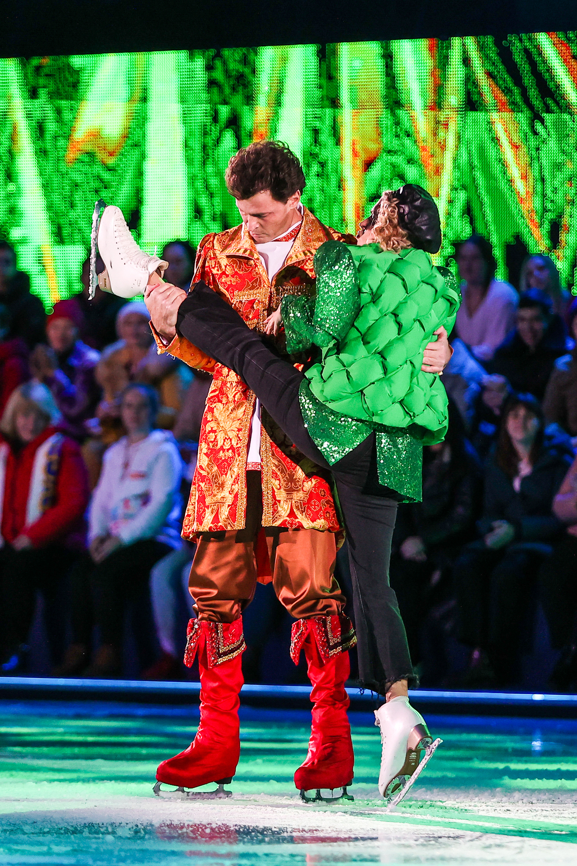 Евгения Медведева и Даня Милохин