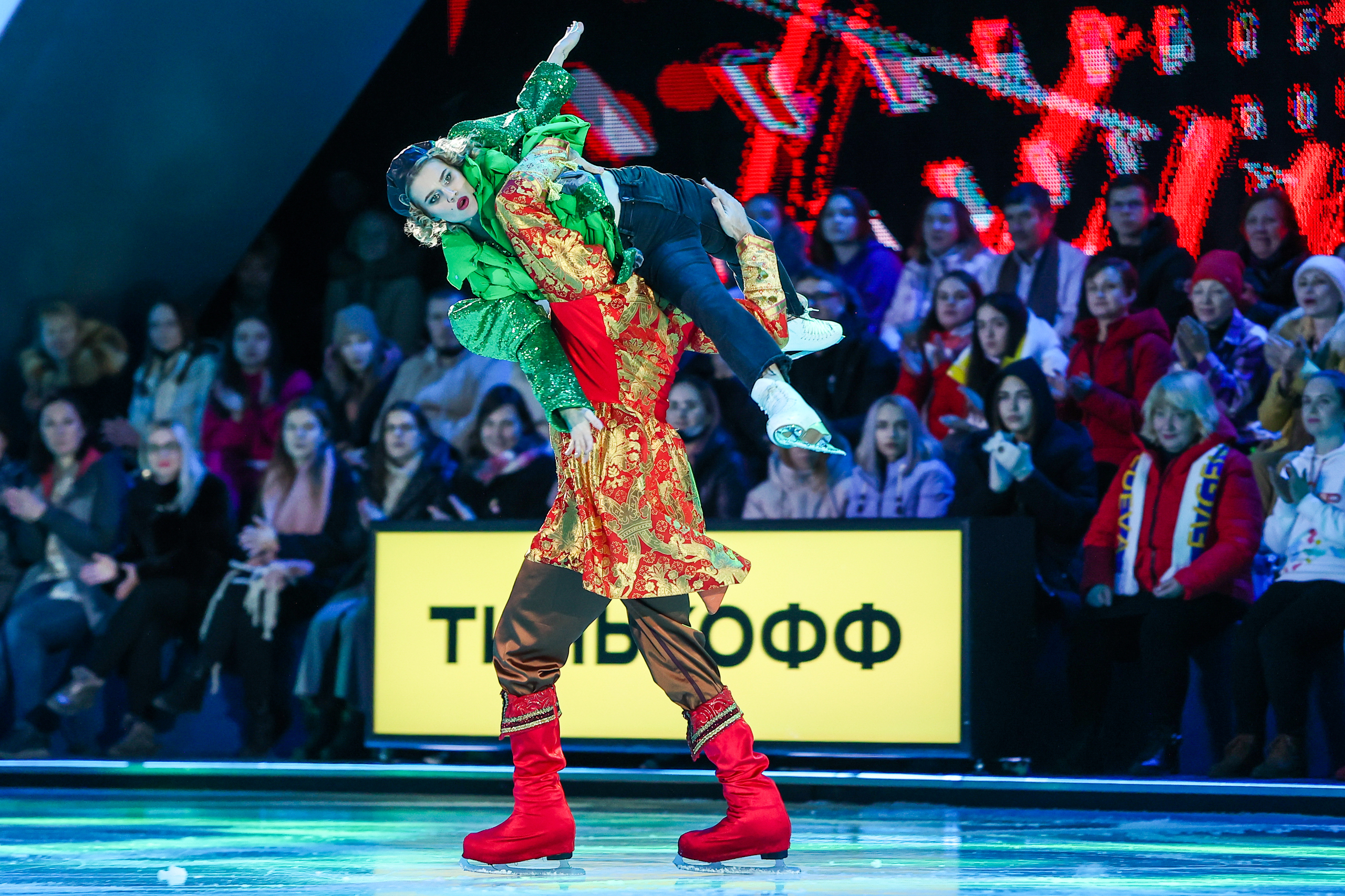 Евгения Медведева и Даня Милохин