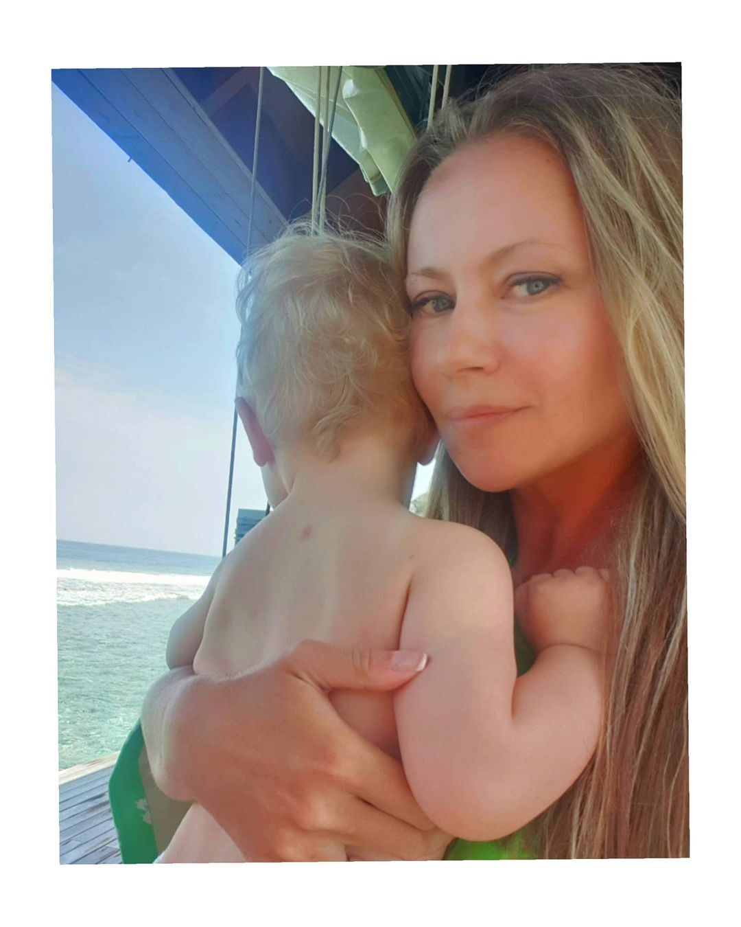 Мария Миронова с сыном