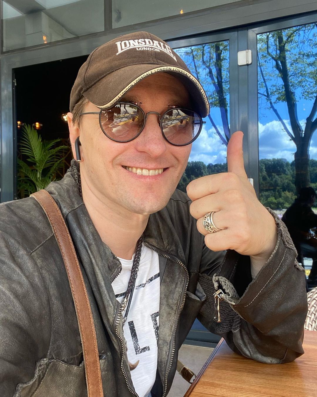 Сергей Безруков с сыном