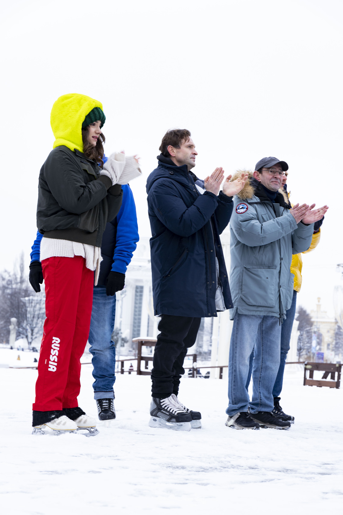 Евгения Медведева, Виктор Добронравов, Константин Хабенский