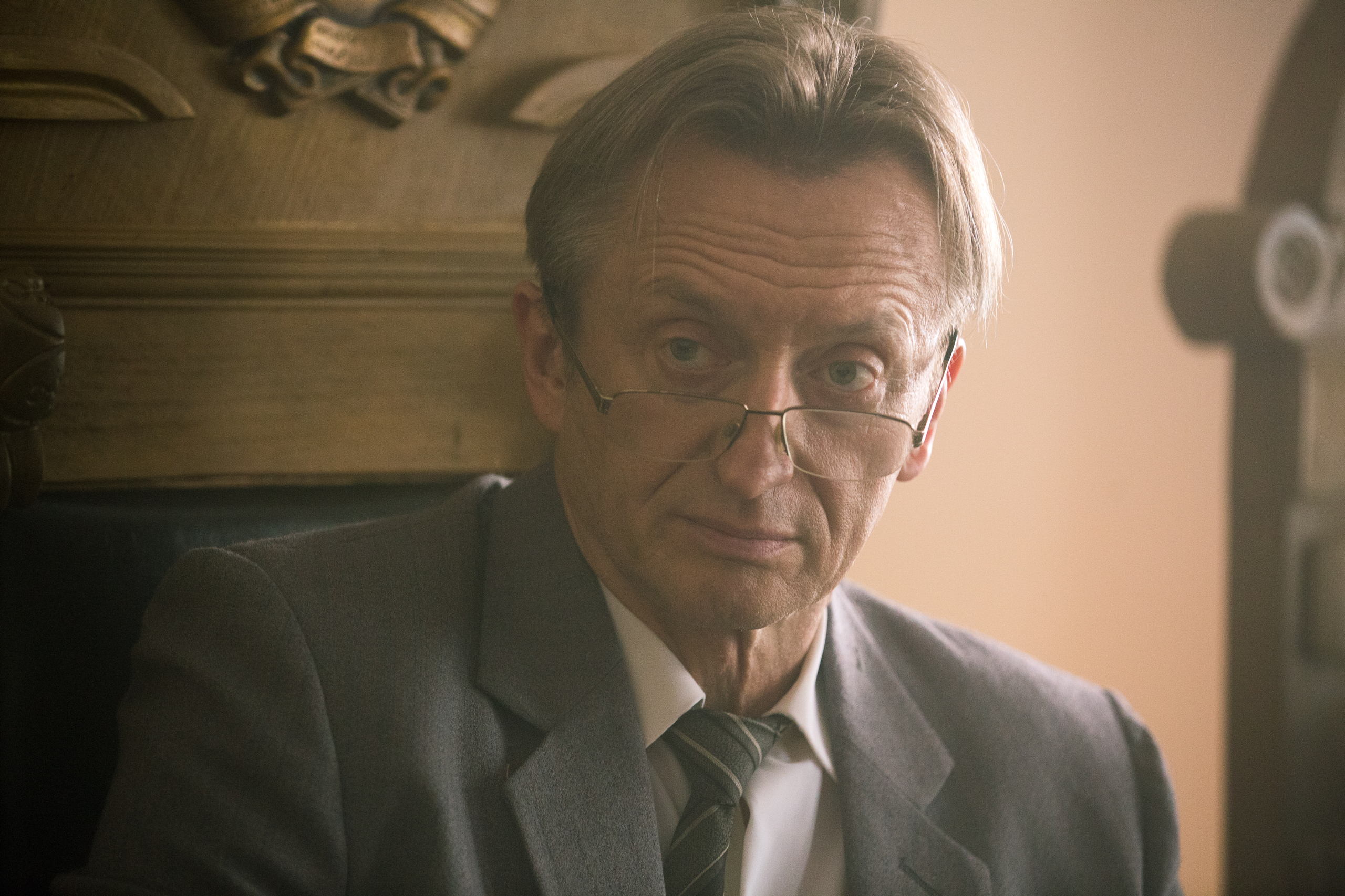 Кадр со съемок сериала «Чикатило»