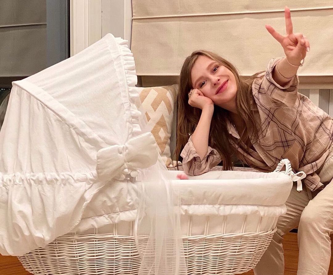 Лиза Арзамасова с сыном