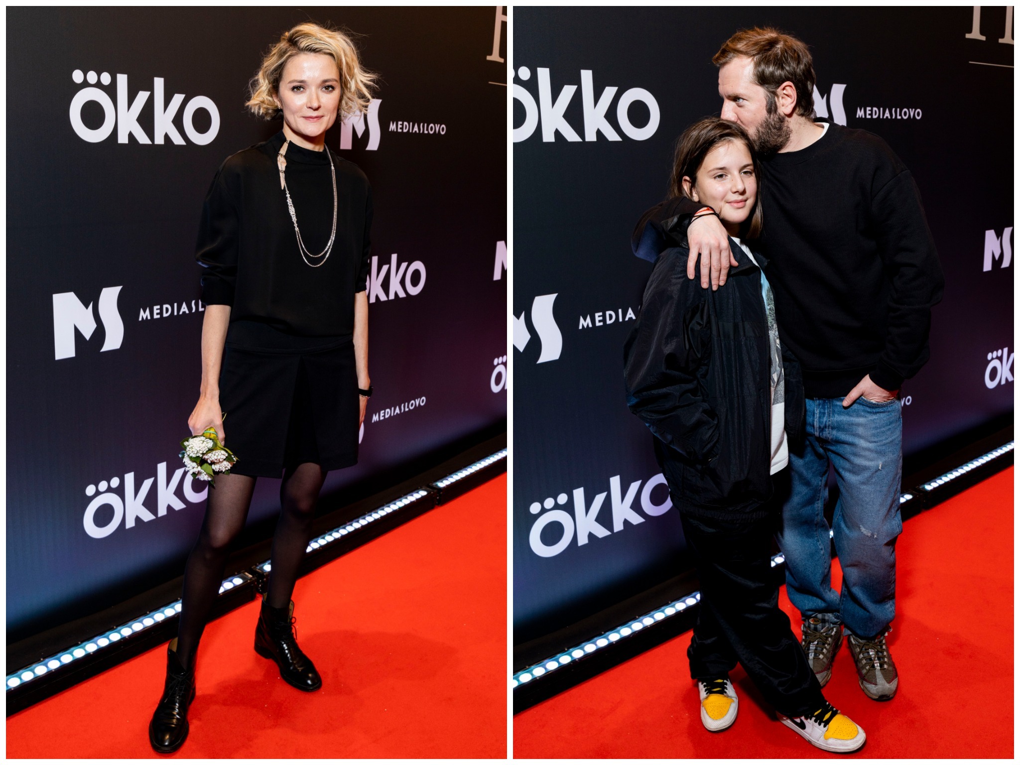 Надежда Михалкова/ Резо и Нина Гигинеишвили