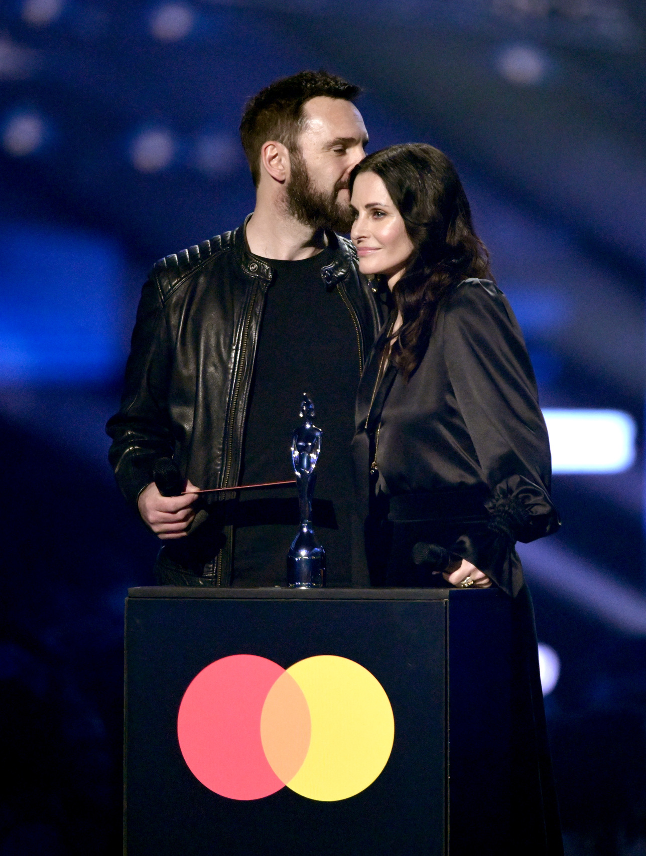 Джонни Макдейд и Кортни Кокс