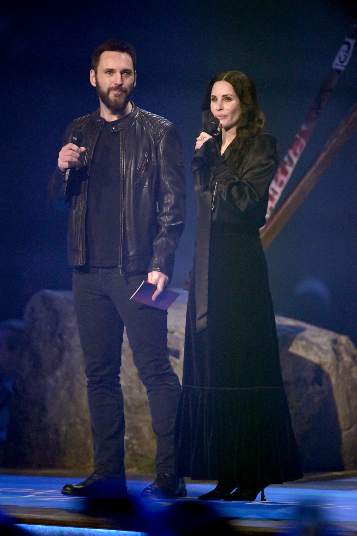 Джонни Макдейд и Кортни Кокс