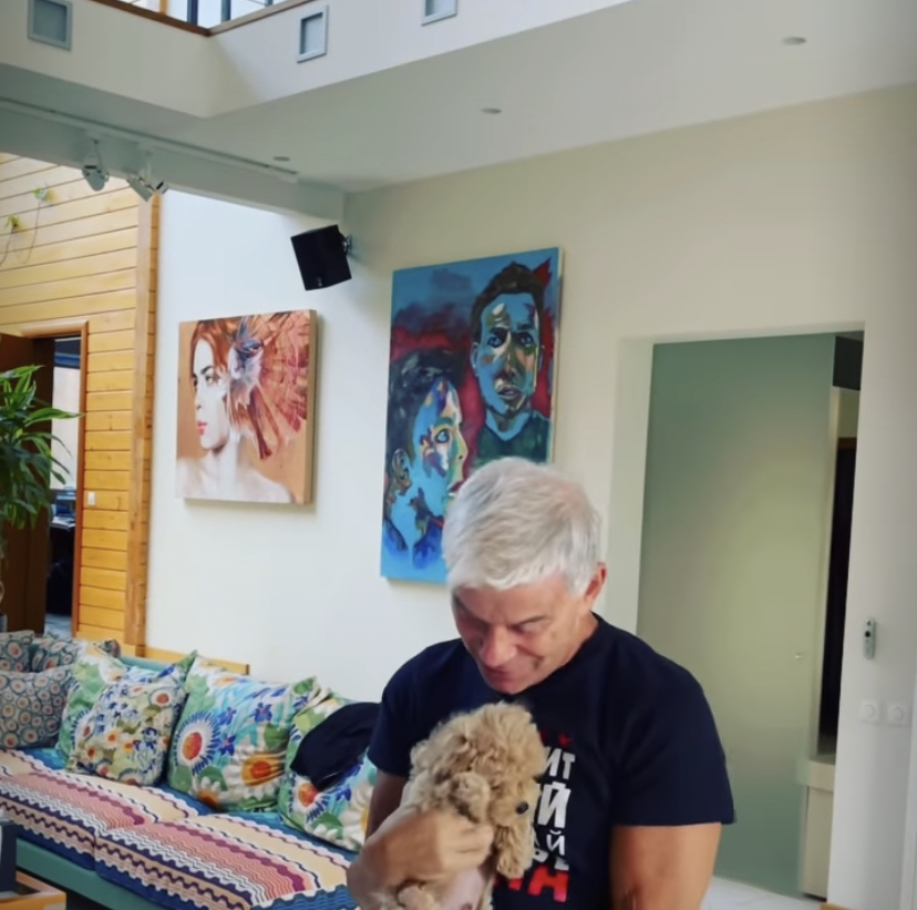 Интерьер загородного дома семьи Олега Газмановых