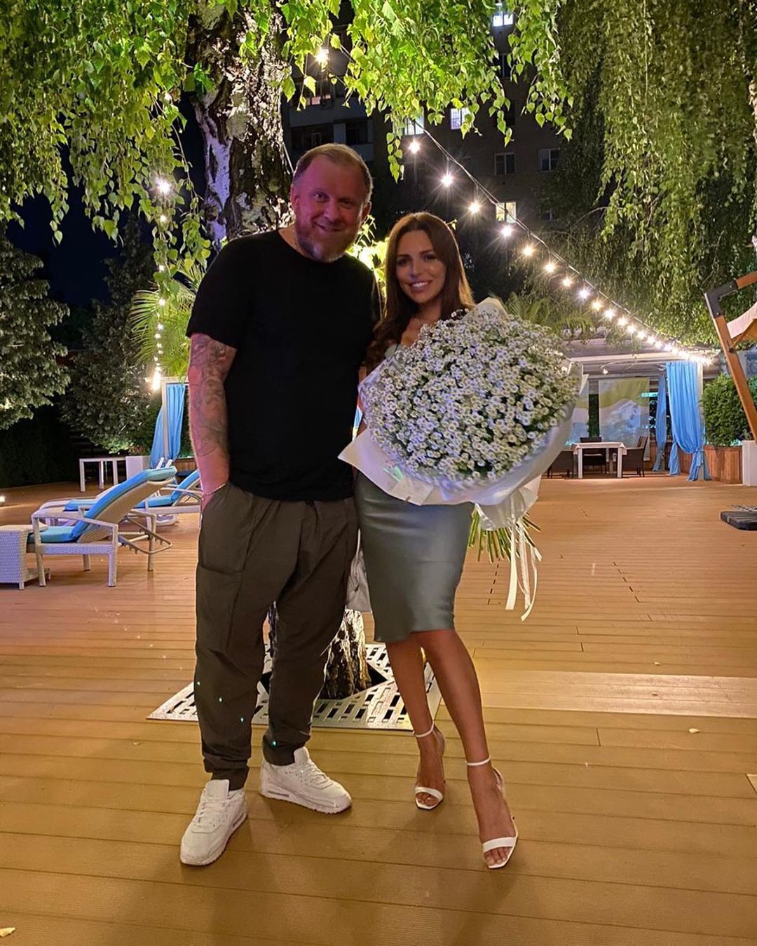 Константин Ивлеев с женой