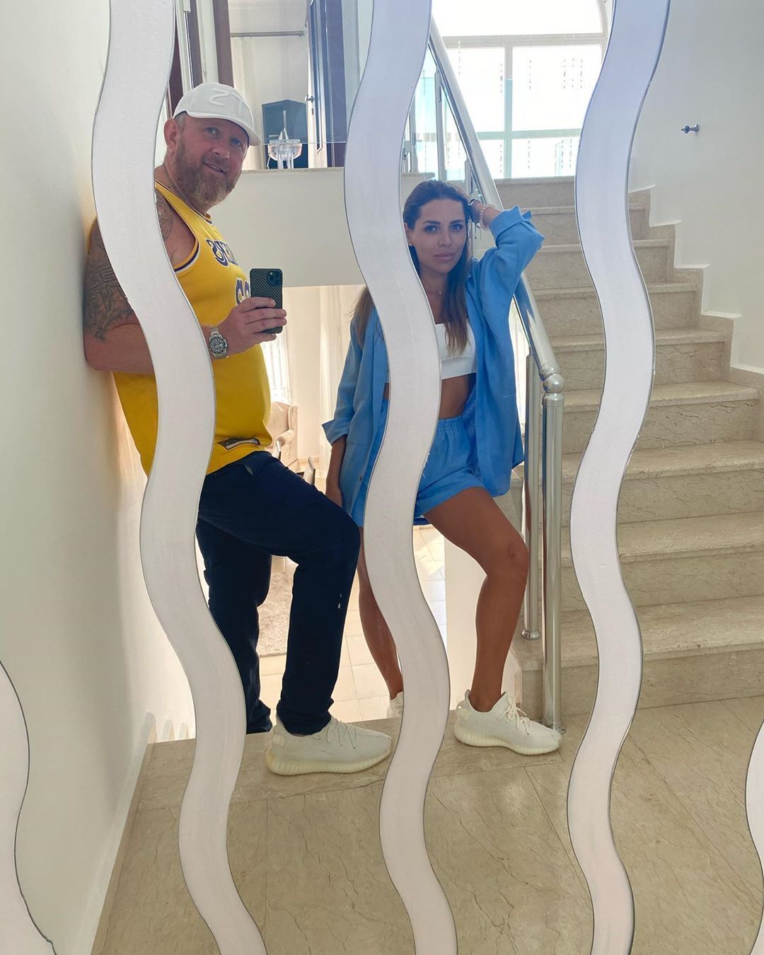 Константин Ивлеев с женой