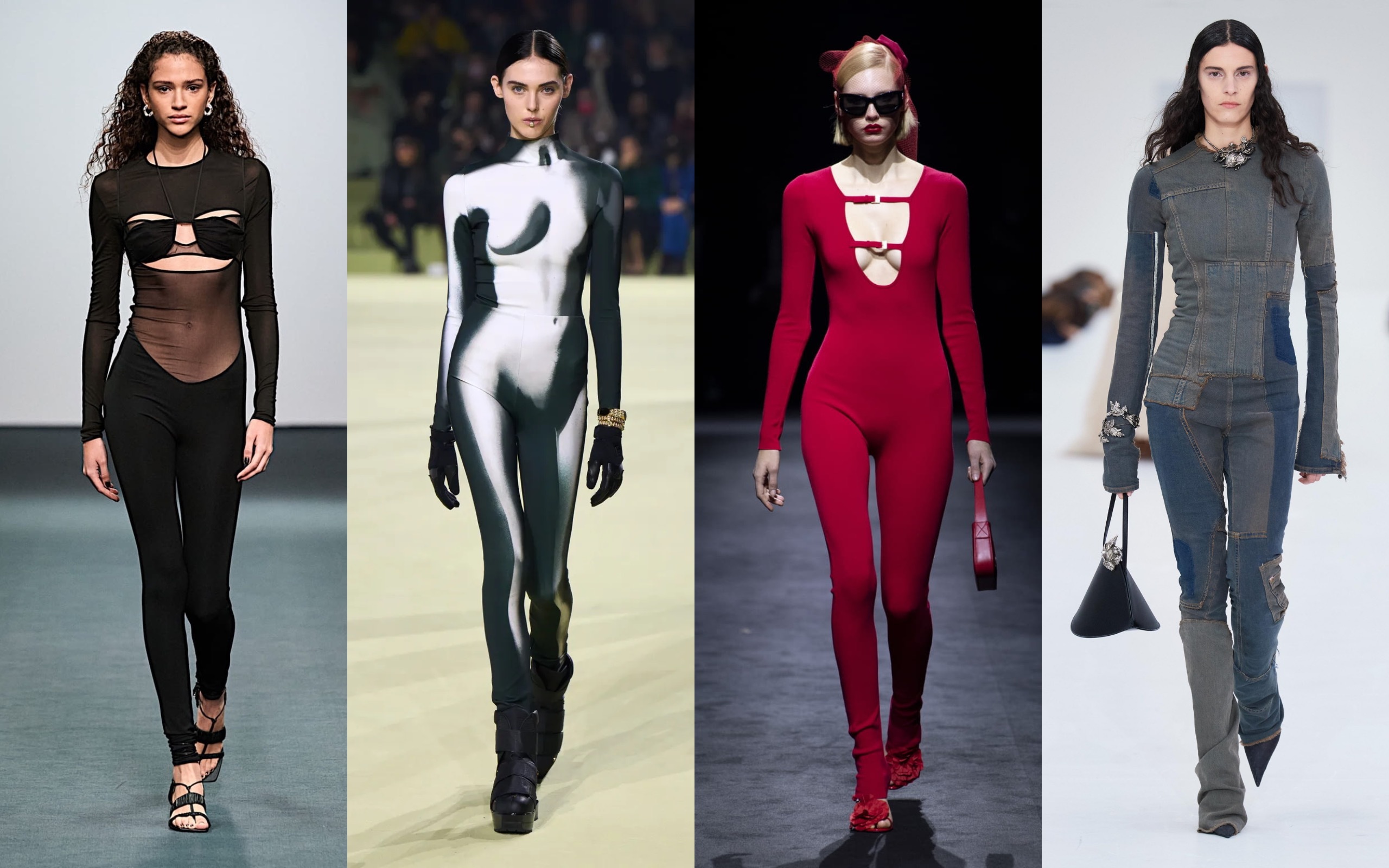 Nensi Dodjaka | Balmain | Blumarine | Acne Studios
