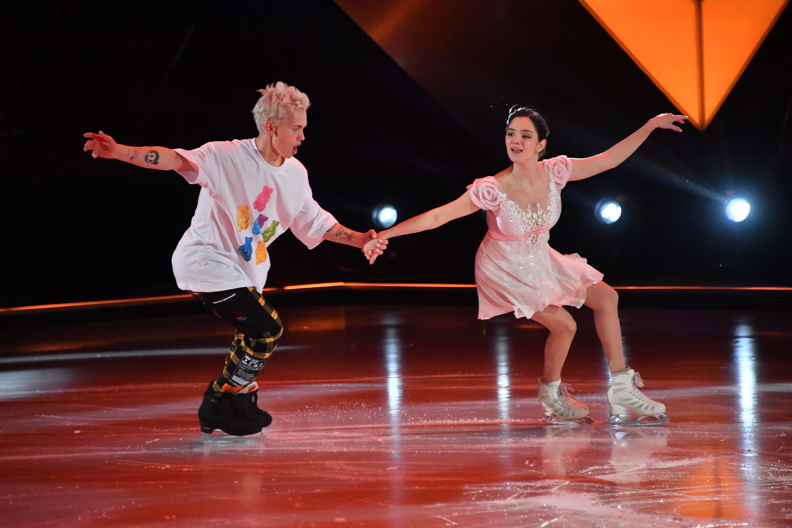 Даня Милохин и Евгения Медведева