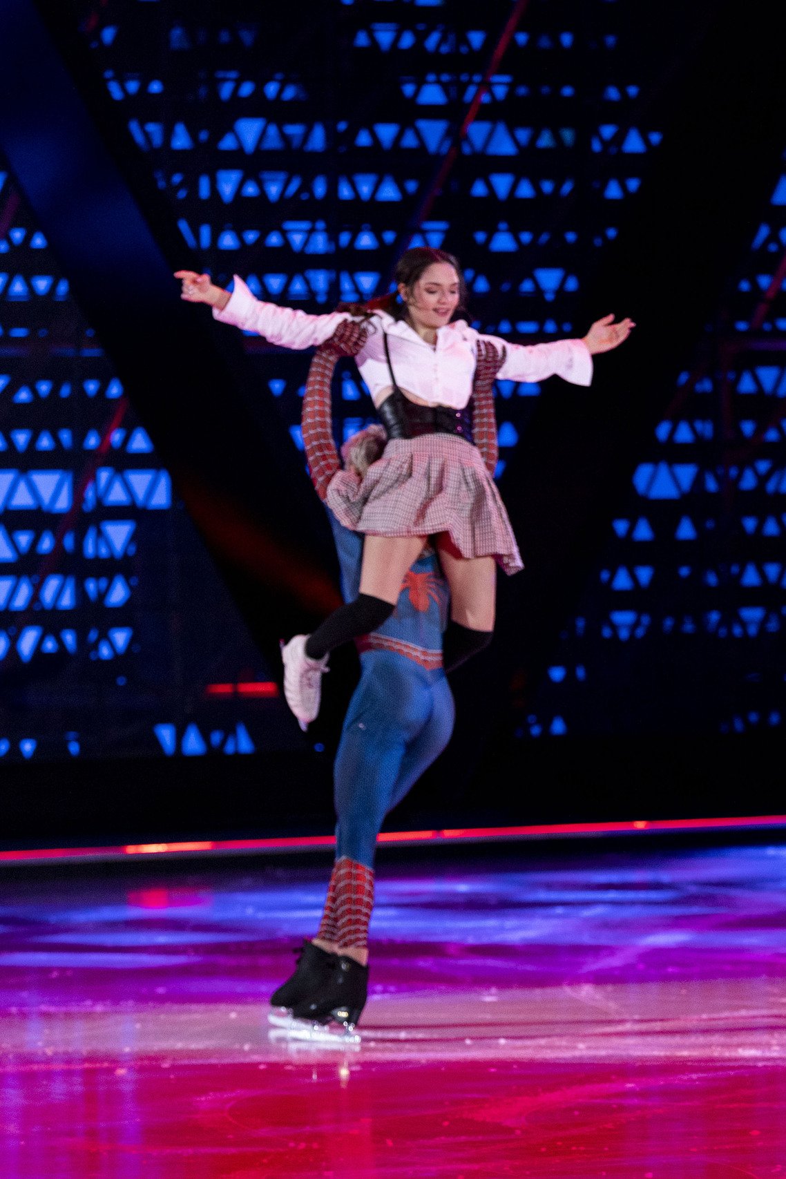 Даня Милохин и Евгения Медведева