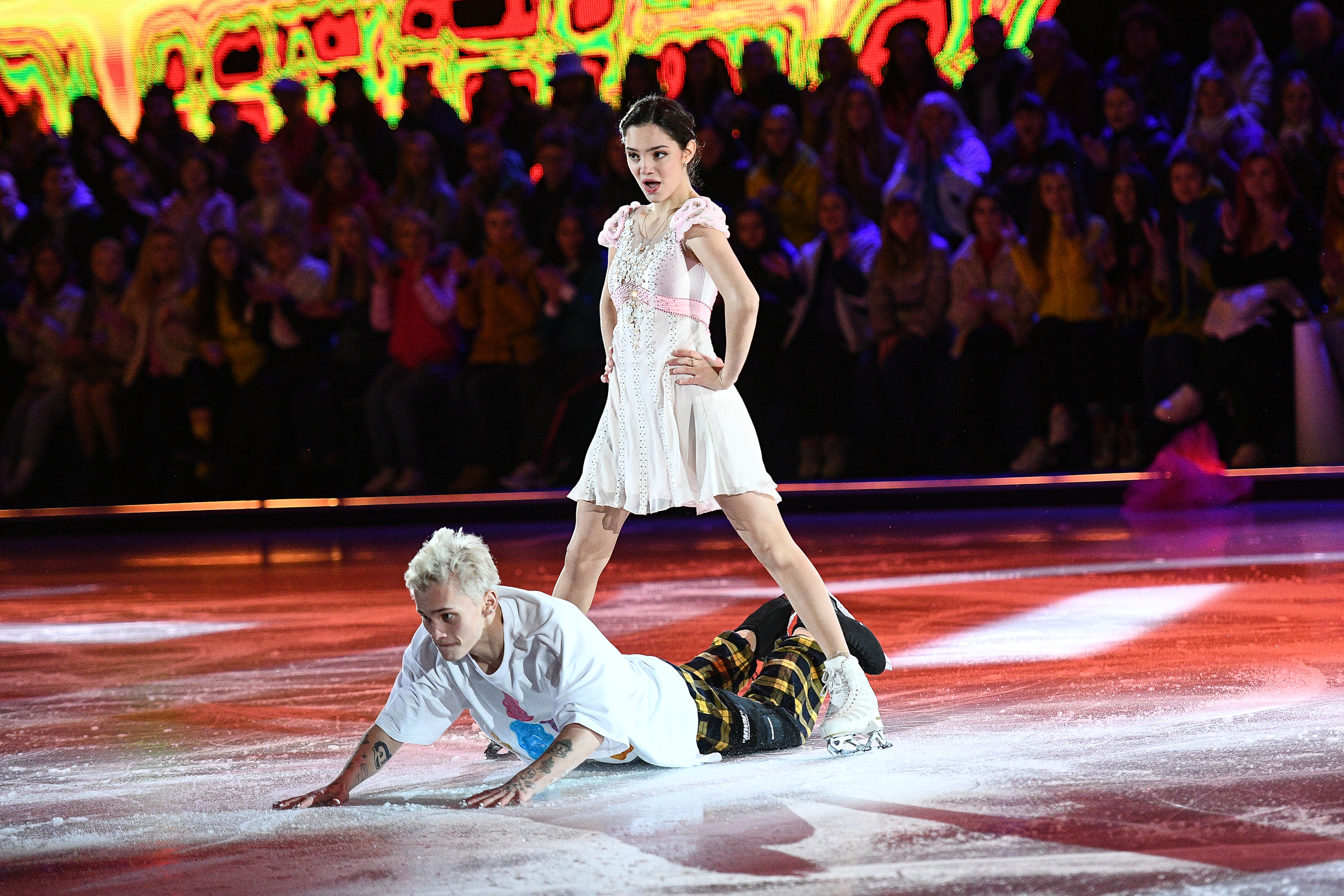 Даня Милохин и Евгения Медведева