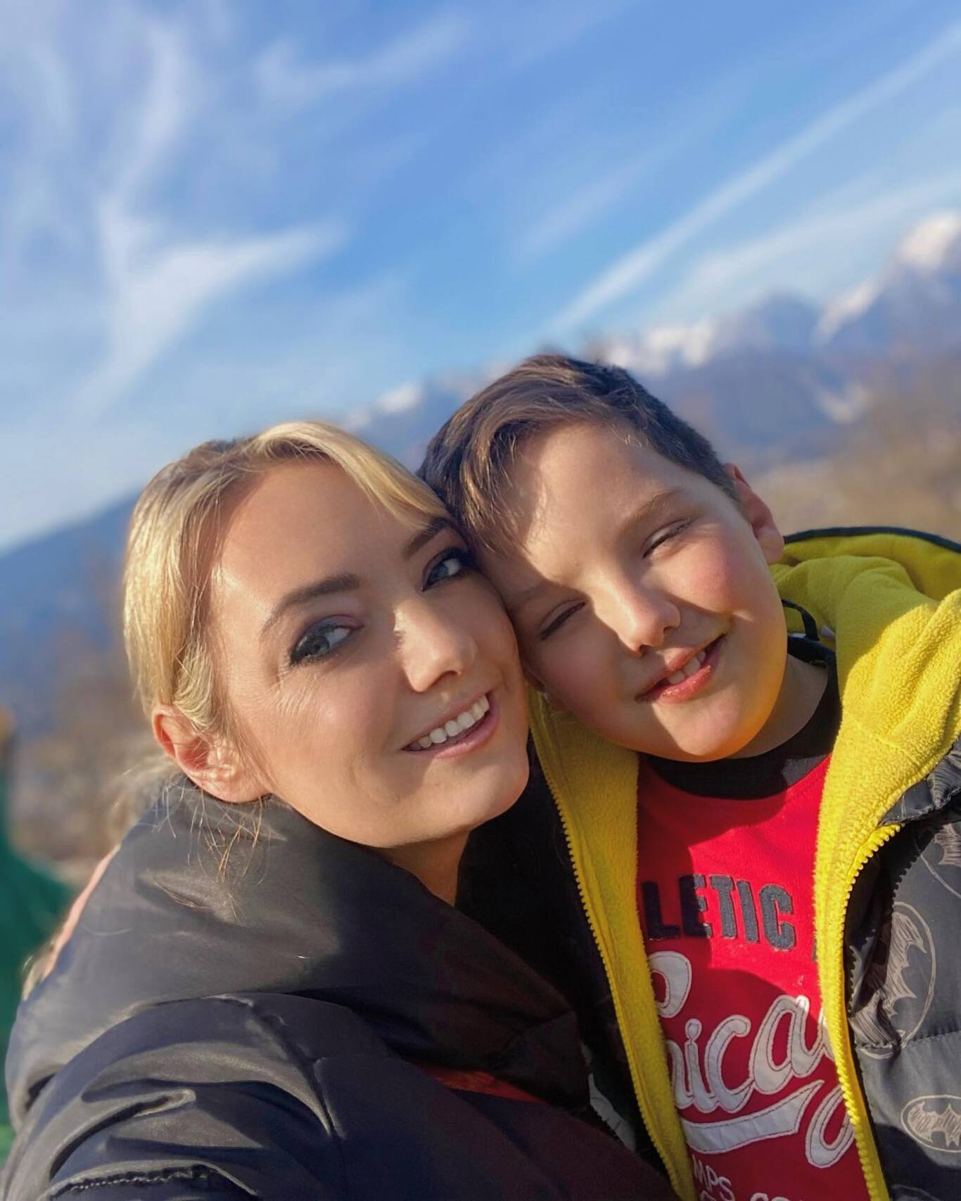 Светлана Малькова с сыном