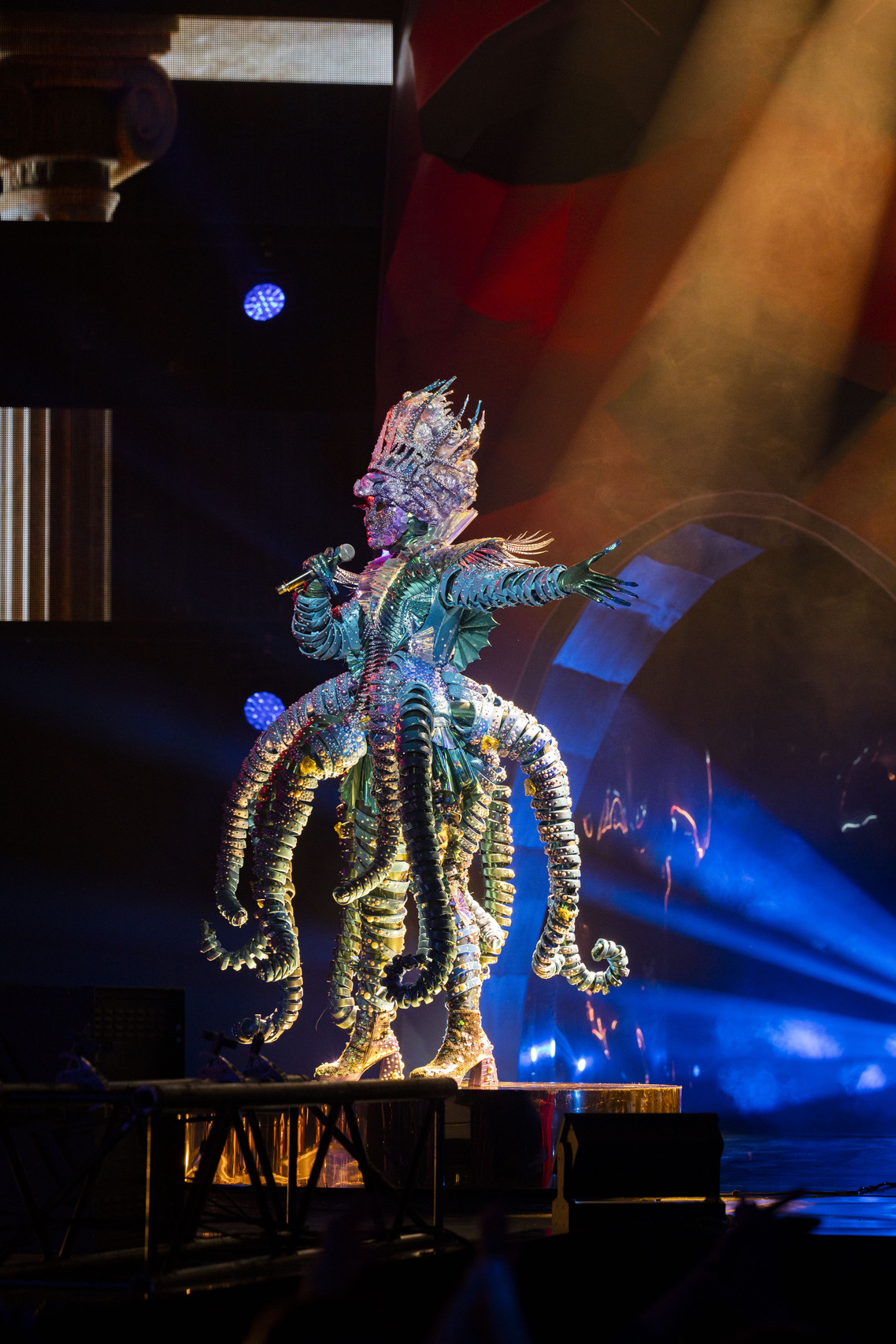 Осьминог на шоу «Маски»