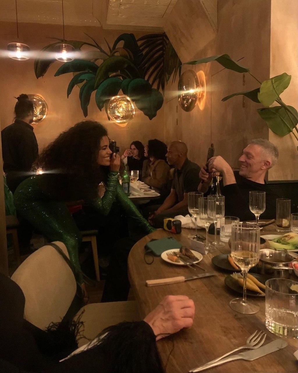 Тина Кунаки и Венсан Кассель