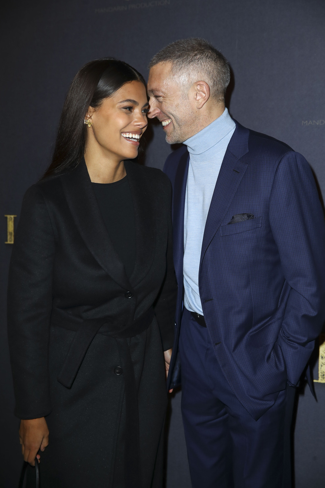 Тина Кунаки и Венсан Кассель