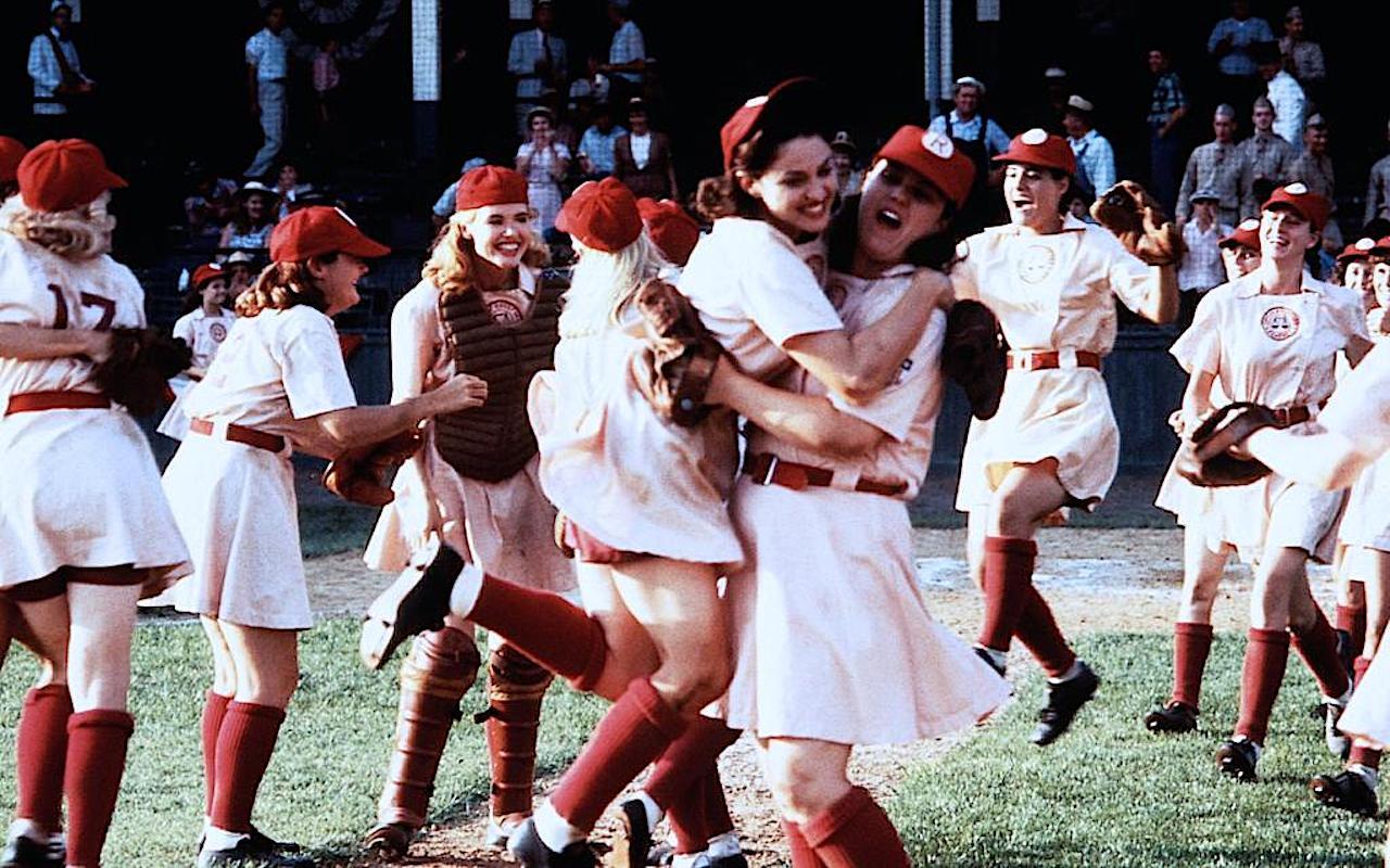 Кадр из фильма «Их собственная лига»