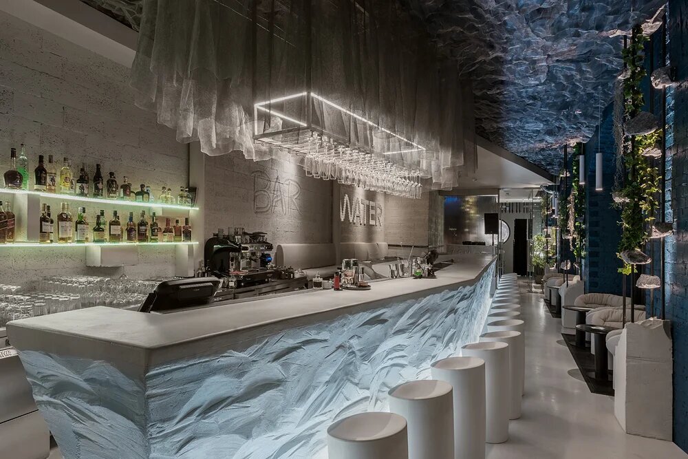 Нетайный бар на «Земле»: Water Bar
