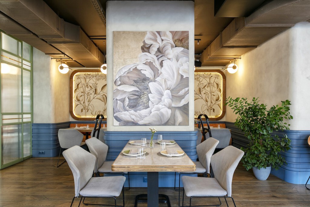 В Дом №8 появился аквариум с дарами моря