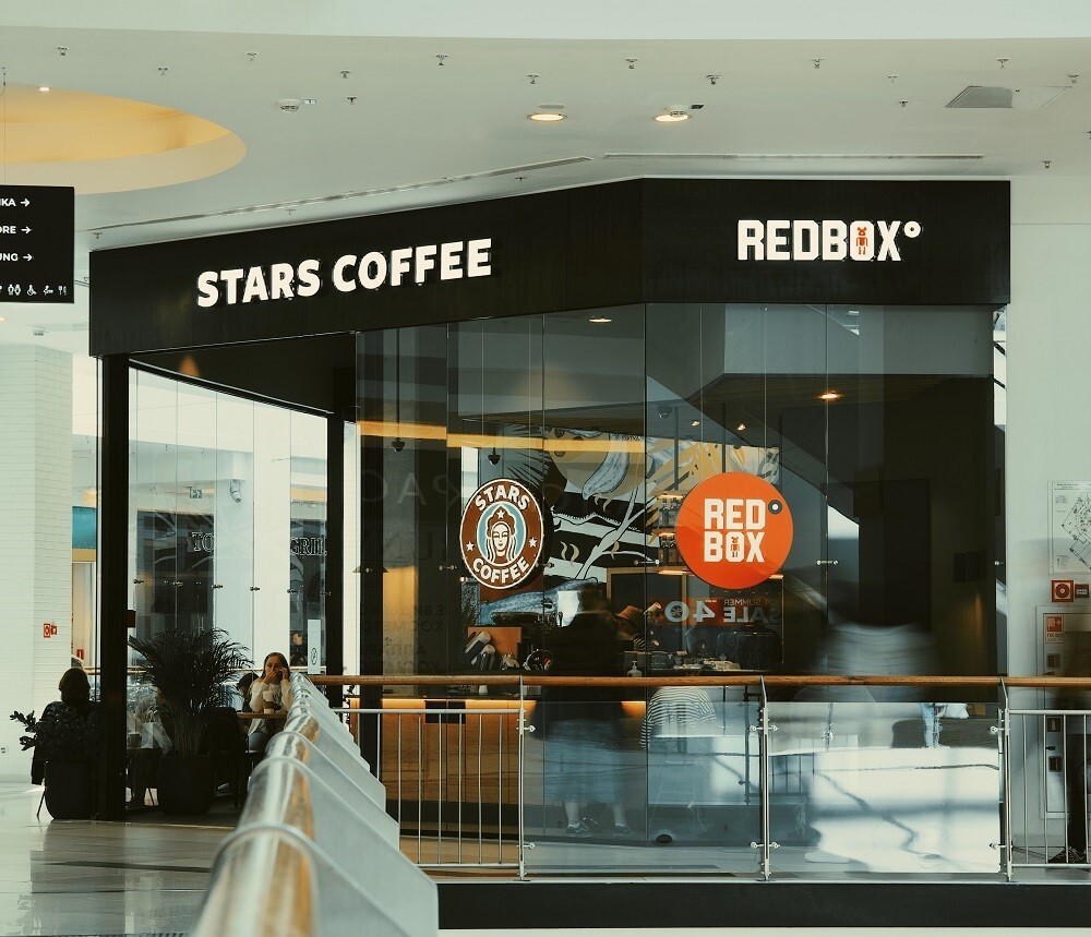 Открытие REDBOX & STARS COFFEE