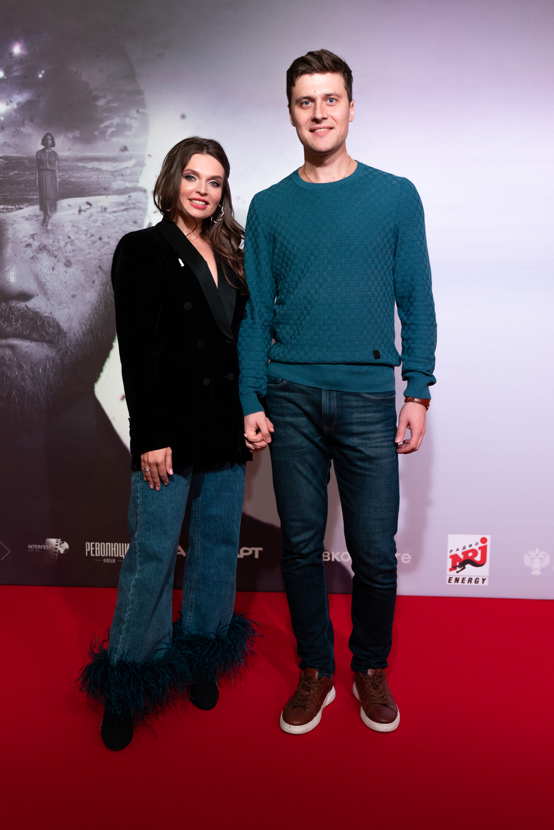 Александр Энберт с супругой Алесей