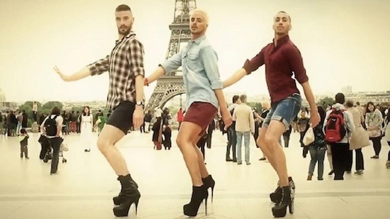 Янис танцор на каблуках