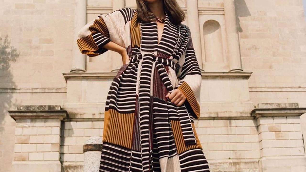 Платья-халаты, фантазийные кардиганы и пэчворк: Дом Missoni показал ...