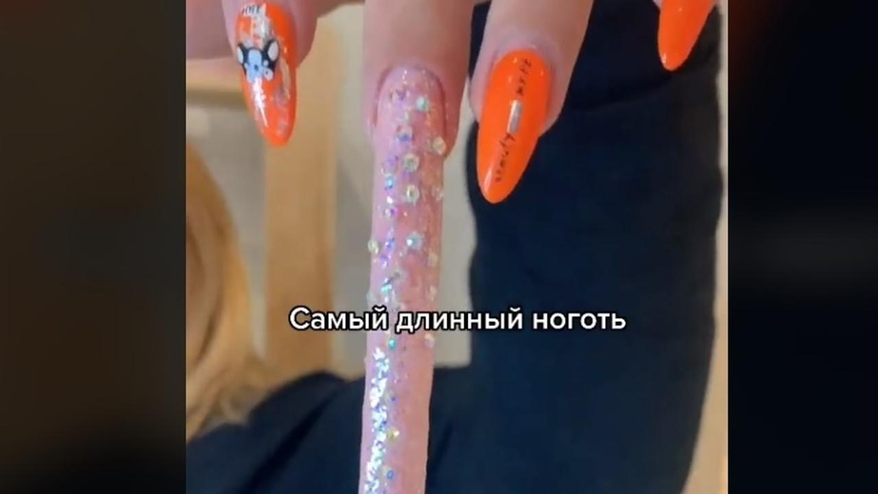 Самые самые длинные в мире ногти нарощенные