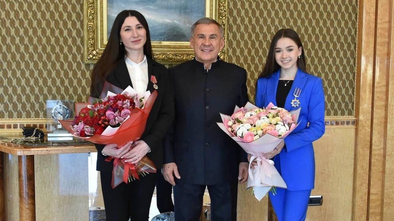 Камила Валиева олимпиада награждение