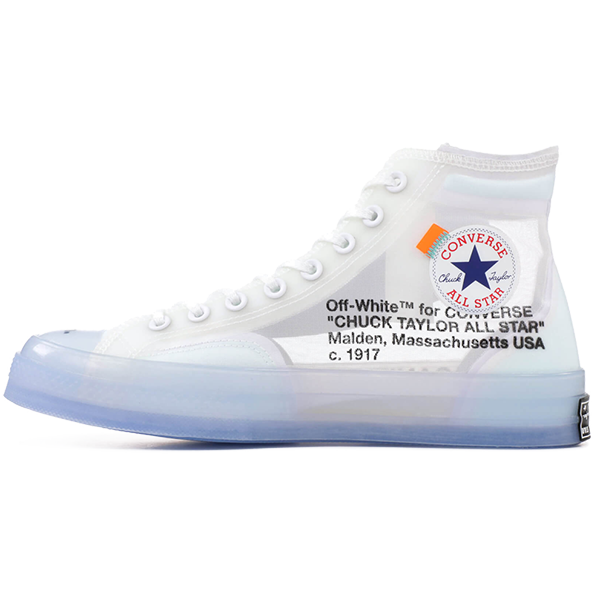 Converse x outlet off white transparent